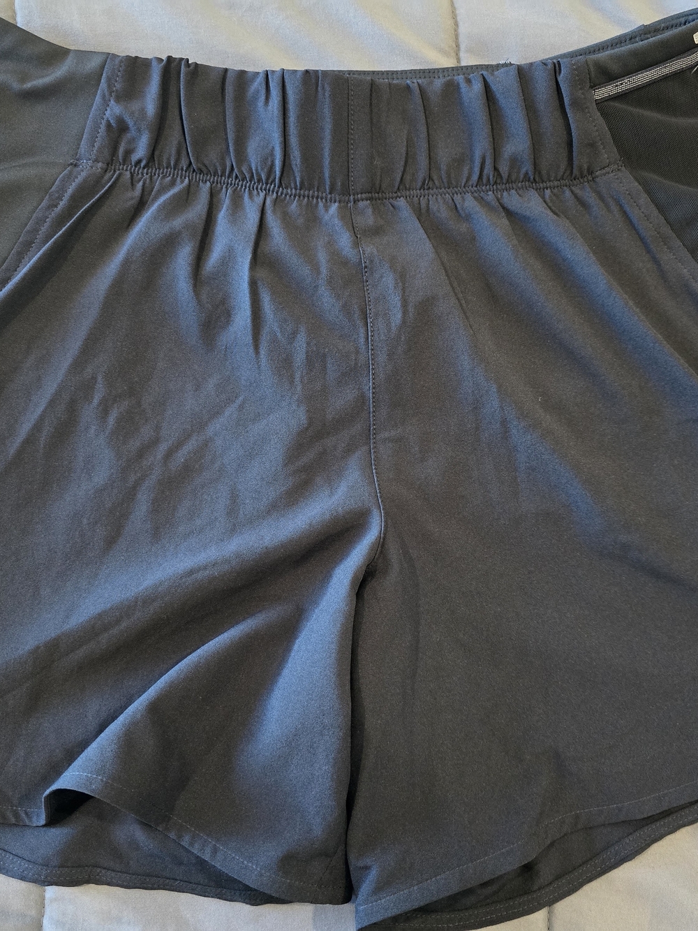 New Balance Women's Black Athletic Shorts with Elastic Waistband